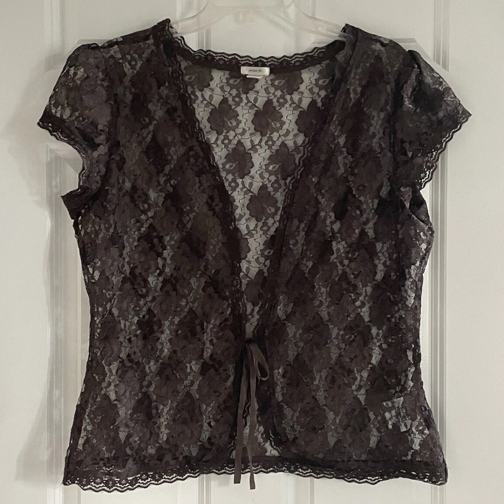 Old Navy Lace Blouse - Black